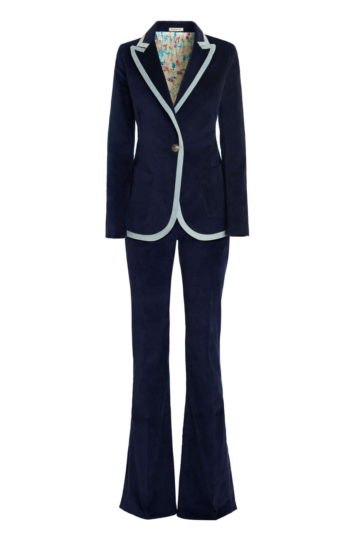 PANTALONE VELLUTO PROFILI