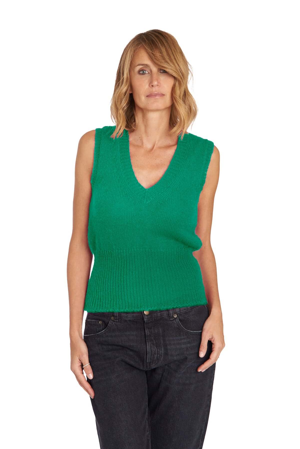 GILET MOHAIR