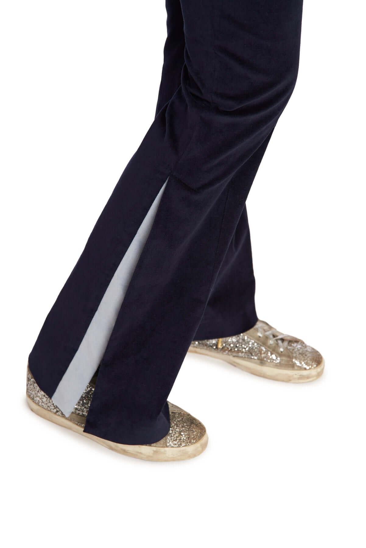 PANTALONE VELLUTO PROFILI