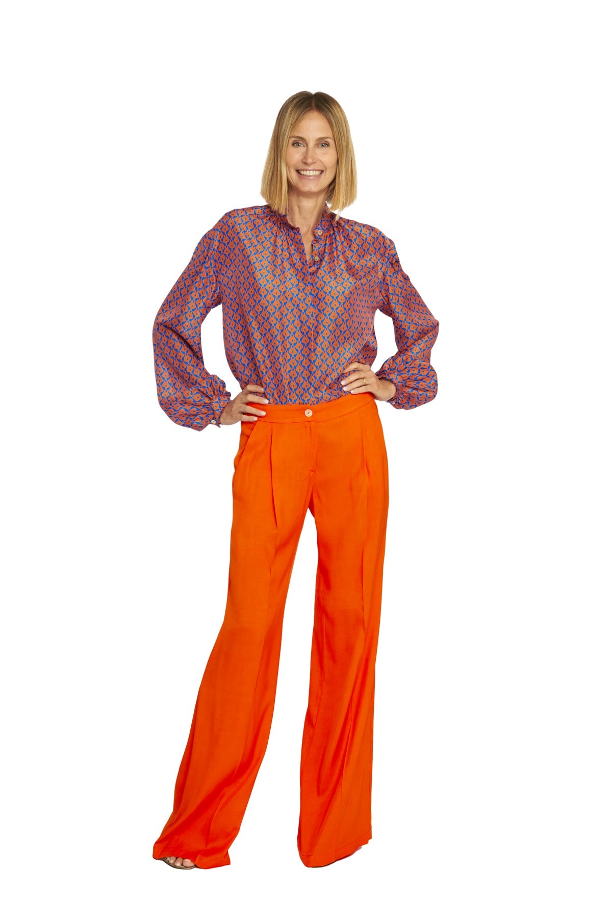 PANTALONE FLUIDO SETA